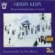 ǥ󡦥饤󡧣ĤΥ󥽥 - Gideon Klein: Euvres Instrumentales Et vocales -