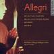 쥰ꡧߥ졼ߥʽ - Allegri: Miserere & Missa -