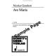 Ave Maria [SATB] [͢]<br />Motette<br />By Nicolas Gombert